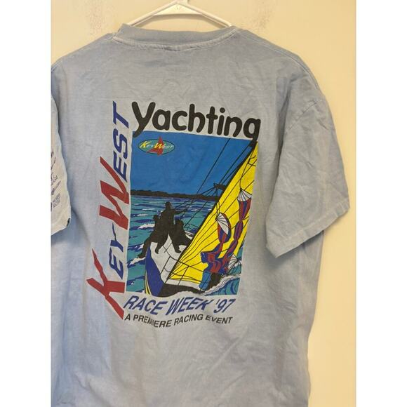 Vintage Yachting Key West Race Week 1997 Tee Shirt - Picture 6 of 6